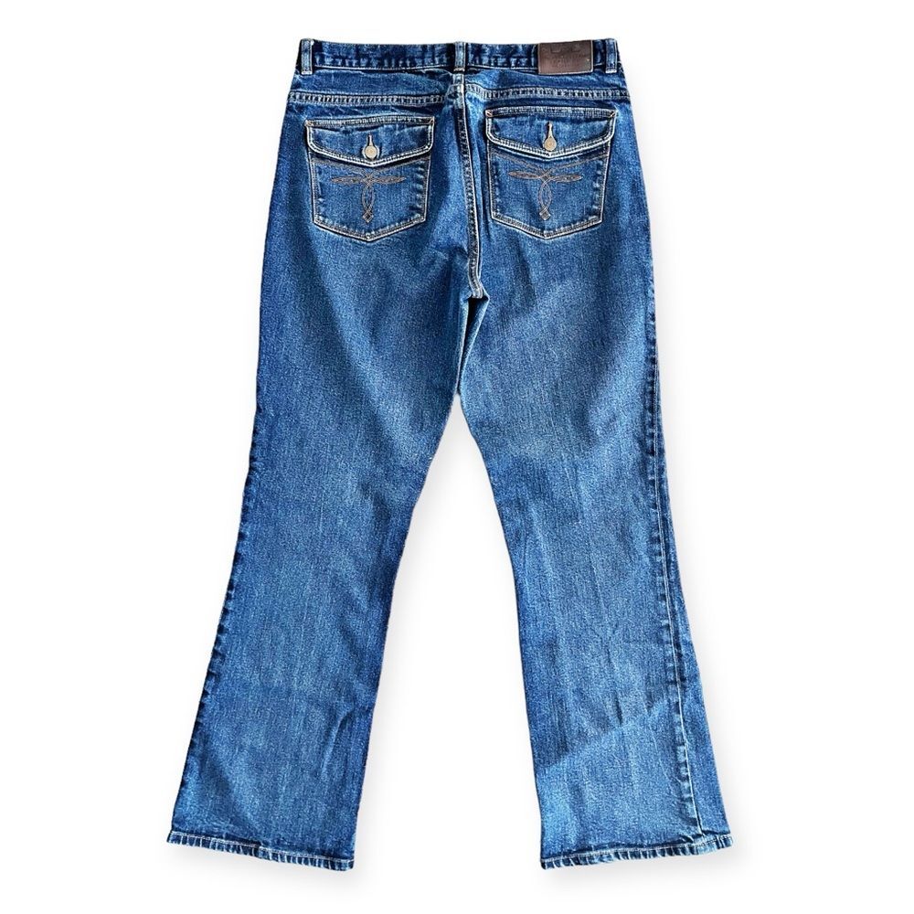 Lauren Ralph Lauren Straight Leg Jeans, Blue Denim Size 12 - Picture 2 of 8
